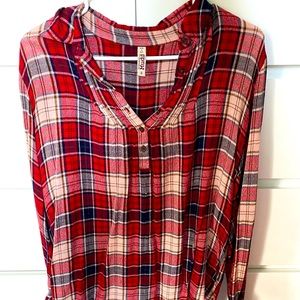 Long sleeve flannel